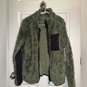 Calvin Klein plush Teddy jacket